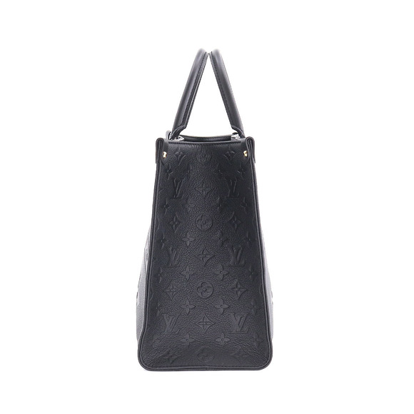 Louis Vuitton Monogram Emplant Onthego MM Shoulder Bag Noir - Picture 3 of 8